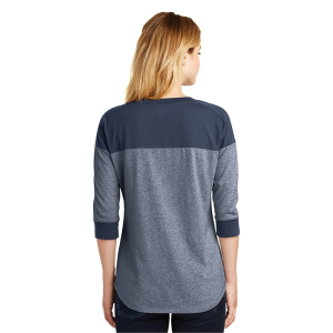 New Era Women's Heritage Blend 3/4-Sleeve Baseball Raglan Tee