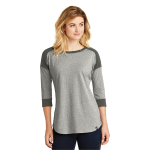 New Era Women's Heritage Blend 3/4-Sleeve Baseball Raglan Tee