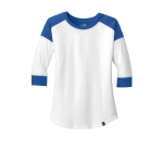 New Era Women's Heritage Blend 3/4-Sleeve Baseball Raglan Tee