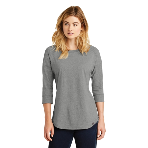 New Era Women's Heritage Blend 3/4-Sleeve Baseball Raglan Tee