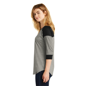 New Era Women's Heritage Blend 3/4-Sleeve Baseball Raglan Tee