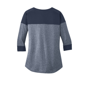 New Era Women's Heritage Blend 3/4-Sleeve Baseball Raglan Tee