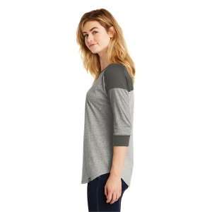 New Era Women's Heritage Blend 3/4-Sleeve Baseball Raglan Tee