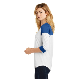 New Era Women's Heritage Blend 3/4-Sleeve Baseball Raglan Tee