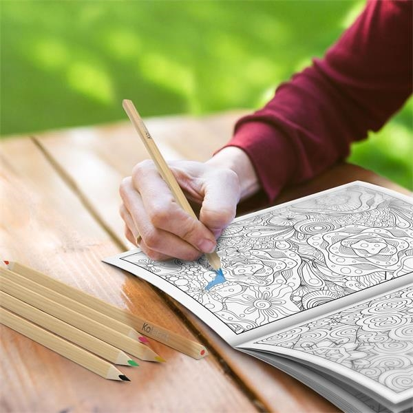 Promotional KolorKit Adult Coloring Book Kit